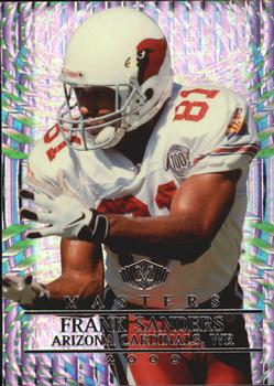 2000 Collector's Edge Masters - HoloSilver #4 Frank Sanders Front
