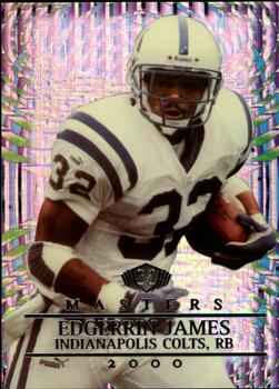 2000 Collector's Edge Masters - HoloSilver #75 Edgerrin James Front