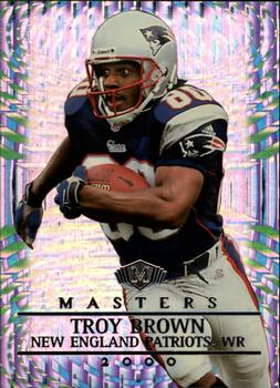 2000 Collector's Edge Masters - HoloSilver #111 Troy Brown Front