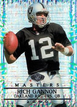 2000 Collector's Edge Masters - HoloSilver #133 Rich Gannon Front