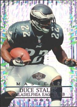 2000 Collector's Edge Masters - HoloSilver #141 Duce Staley Front