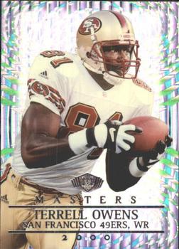 2000 Collector's Edge Masters - HoloSilver #166 Terrell Owens Front