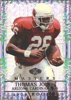 2000 Collector's Edge Masters - HoloSilver #201 Thomas Jones Front