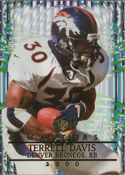 2000 Collector's Edge Masters - Retail #54 Terrell Davis Front