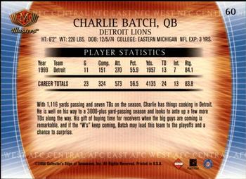 2000 Collector's Edge Masters - Retail #60 Charlie Batch Back