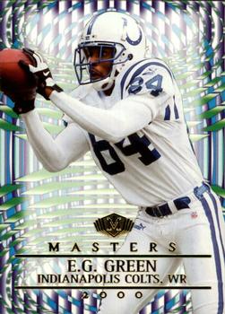 2000 Collector's Edge Masters - Retail #73 E.G. Green Front