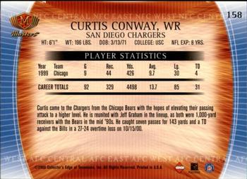 2000 Collector's Edge Masters - Retail #158 Curtis Conway Back