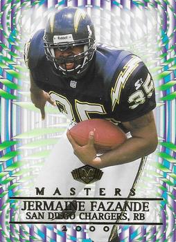 2000 Collector's Edge Masters - Retail #159 Jermaine Fazande Front