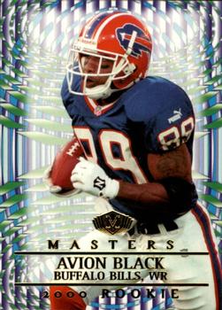 2000 Collector's Edge Masters - Retail #205 Avion Black Front