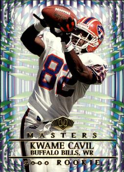 2000 Collector's Edge Masters - Retail #206 Kwame Cavil Front