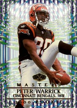 2000 Collector's Edge Masters - Retail #213 Peter Warrick Front