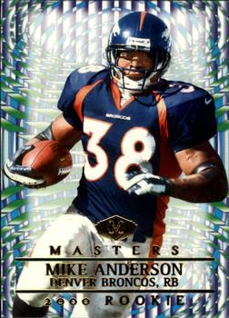 2000 Collector's Edge Masters - Retail #220 Mike Anderson Front