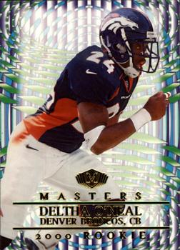 2000 Collector's Edge Masters - Retail #222 Deltha O'Neal Front