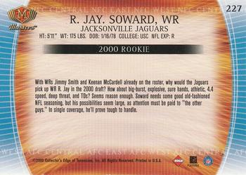2000 Collector's Edge Masters - Retail #227 R.Jay Soward Back