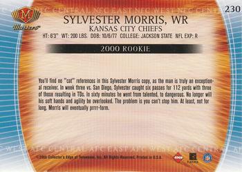 2000 Collector's Edge Masters - Retail #230 Sylvester Morris Back