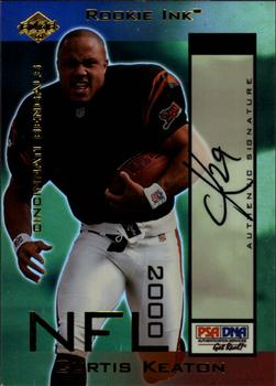 2000 Collector's Edge Masters - Rookie Ink #CK Curtis Keaton Front