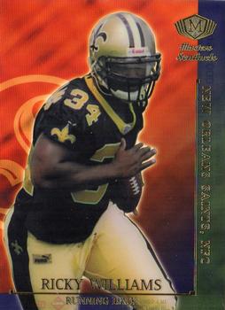 2000 Collector's Edge Masters - Sentinels Gold #S16 Ricky Williams Front
