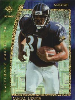 2000 Collector's Edge Odyssey - HoloGold Rookies #104 Jamal Lewis Front