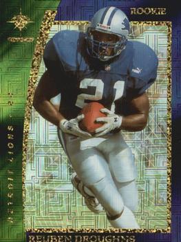 2000 Collector's Edge Odyssey - HoloGold Rookies #124 Reuben Droughns Front