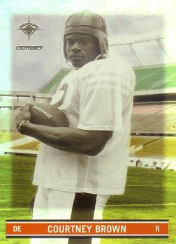 2000 Collector's Edge Odyssey - Old School #OS10 Courtney Brown Front