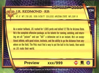 2000 Collector's Edge Odyssey - Previews #134 J.R. Redmond Back