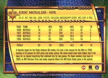2000 Collector's Edge Odyssey - Retail #11 Eric Moulds Back
