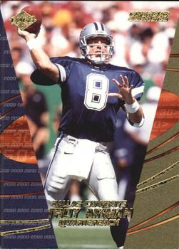 2000 Collector's Edge Supreme - HoloGold #35 Troy Aikman Front