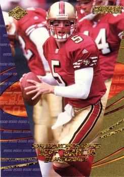 2000 Collector's Edge Supreme - HoloGold #123 Jeff Garcia Front