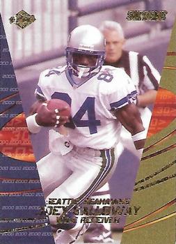 2000 Collector's Edge Supreme - HoloGold #129 Joey Galloway Front