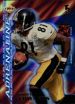 2000 Collector's Edge T3 - Adrenaline #A11 Troy Edwards Front