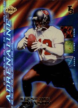 2000 Collector's Edge T3 - Adrenaline #A17 Keyshawn Johnson Front