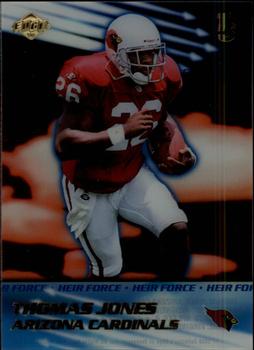 2000 Collector's Edge T3 - Heir Force #HF1 Thomas Jones Front