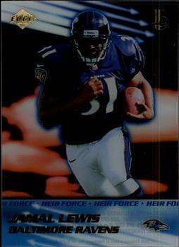 2000 Collector's Edge T3 - Heir Force #HF2 Jamal Lewis Front