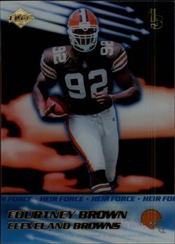2000 Collector's Edge T3 - Heir Force #HF10 Courtney Brown Front