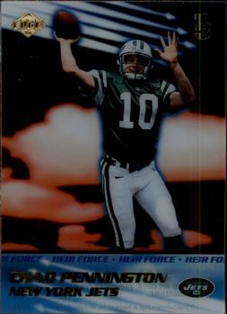 2000 Collector's Edge T3 - Heir Force #HF21 Chad Pennington Front
