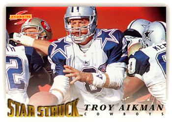 1995 Score #215 Troy Aikman Front