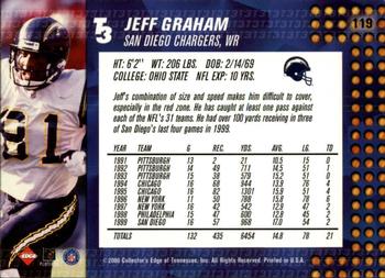 2000 Collector's Edge T3 - Retail #119 Jeff Graham Back