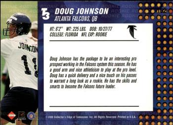 2000 Collector's Edge T3 - Retail #152 Doug Johnson Back