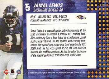 2000 Collector's Edge T3 - Retail #154 Jamal Lewis Back