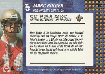 2000 Collector's Edge T3 - Retail #192 Marc Bulger Back