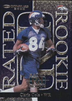 2000 Donruss - Rated Rookies #RR-20 Chris Cole Front