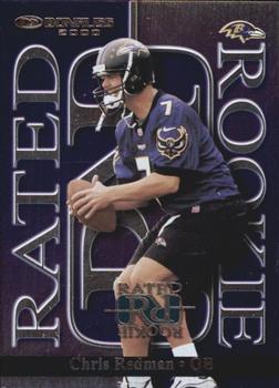 2000 Donruss - Rated Rookies #RR-22 Chris Redman Front
