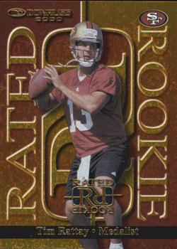 2000 Donruss - Rated Rookies Medalist #RR-38 Tim Rattay Front