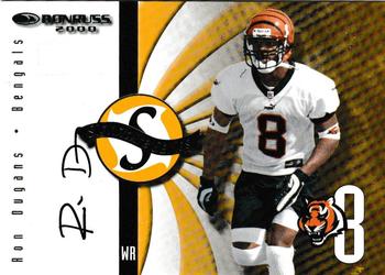 2000 Donruss - Signature Series Gold #NNO Ron Dugans Front