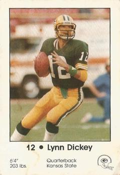 1985 Green Bay Packers Police - Grafton State Bank, Grafton Police Department #25 Lynn Dickey Front