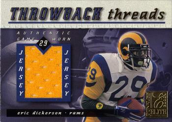 2000 Donruss Elite - Throwback Threads #TT-7 Eric Dickerson Front