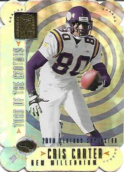 2000 Donruss Elite - Turn of the Century Gold Die Cuts #TC-30 Cris Carter Front