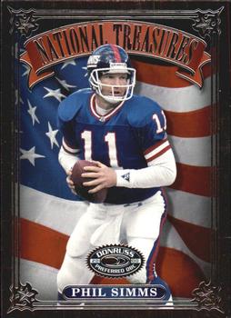 2000 Donruss Preferred - National Treasures #NT-25 Phil Simms Front