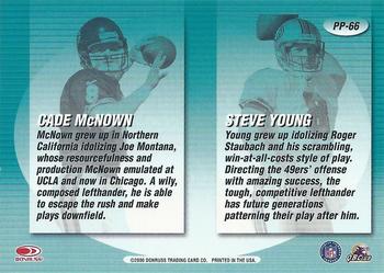 2000 Donruss Preferred - Pen Pals #PP-66 Steve Young / Cade McNown Back