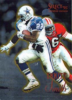 1995 Select Certified #17 Emmitt Smith Front